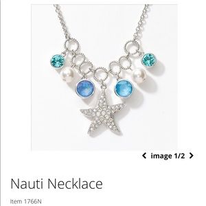 Touchstone Crystal “Nauti Necklace”. NEW 16-18”